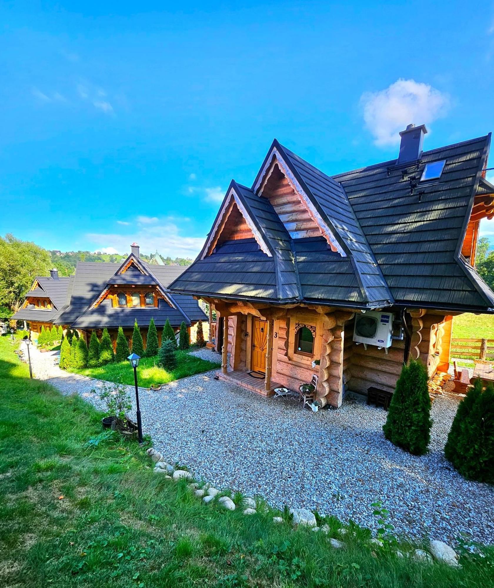 Goralska Chatka 3 Highland Cottage - Jacuzzi, Sauna, Split Ac, Private Parking, Mountains View Zakopane Buitenkant foto
