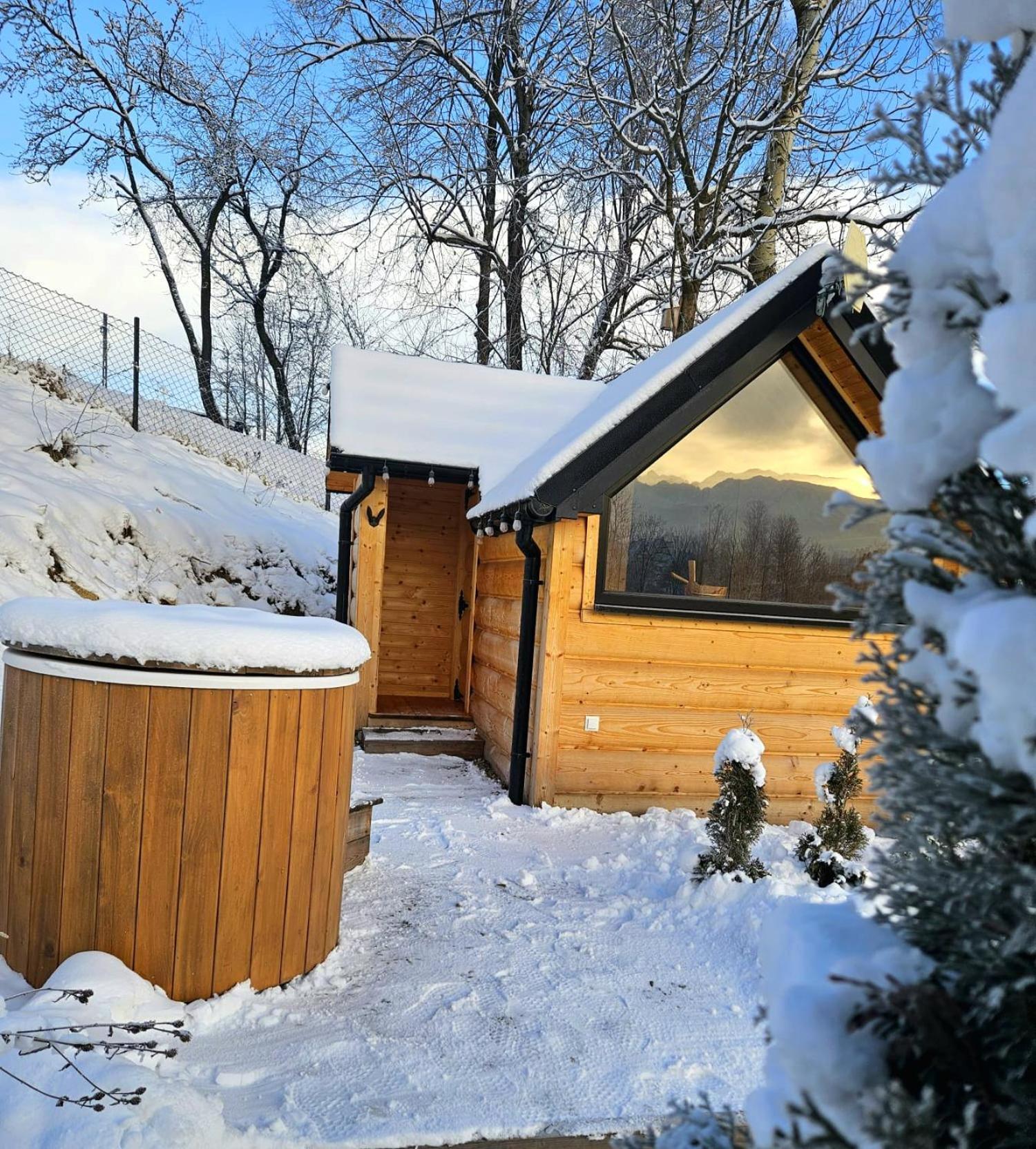 Goralska Chatka 3 Highland Cottage - Jacuzzi, Sauna, Split Ac, Private Parking, Mountains View Zakopane Buitenkant foto