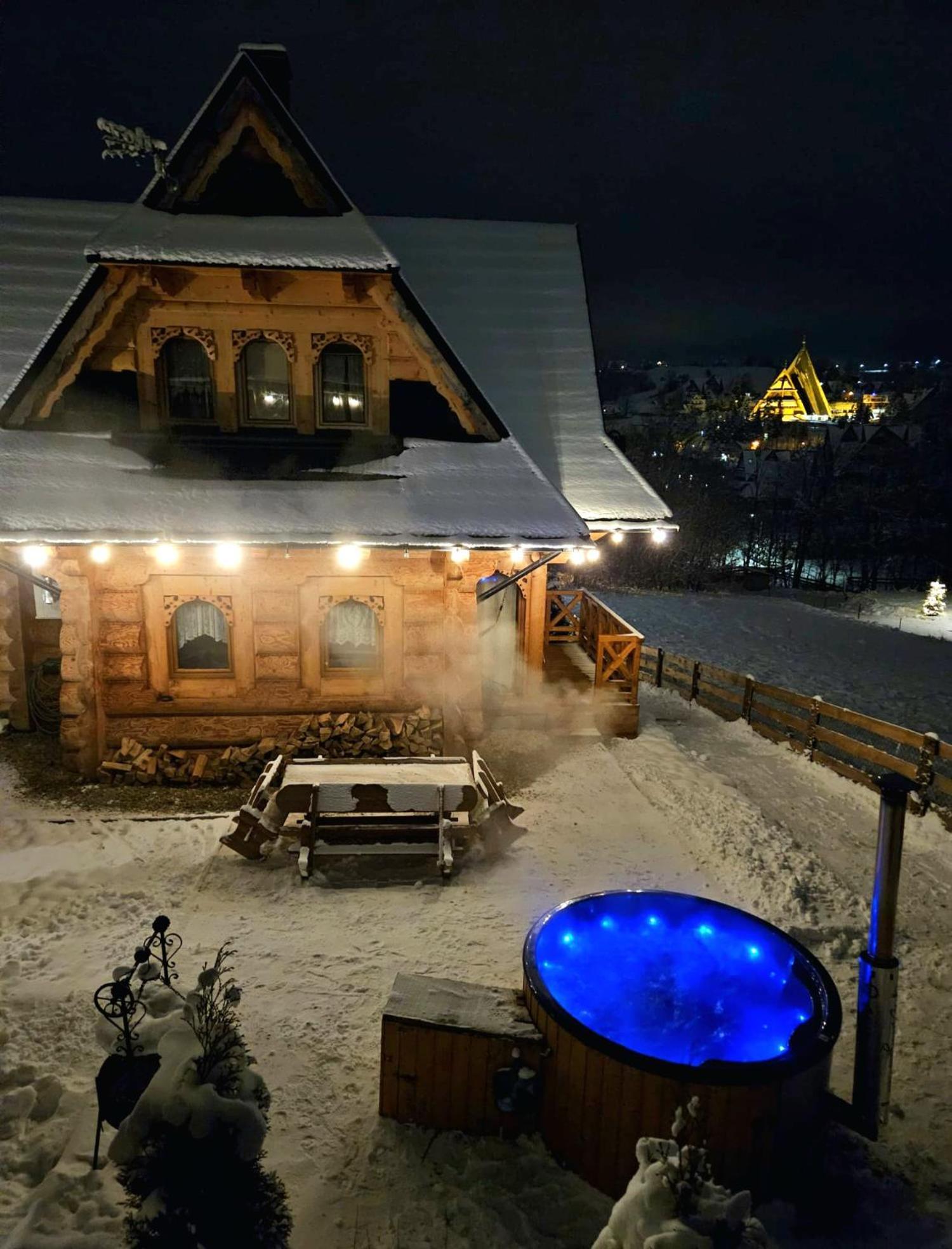 Goralska Chatka 3 Highland Cottage - Jacuzzi, Sauna, Split Ac, Private Parking, Mountains View Zakopane Buitenkant foto